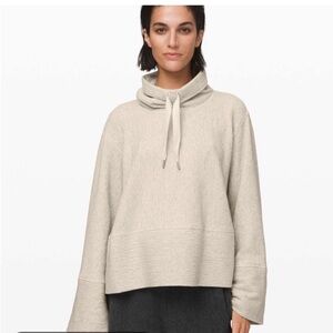 Lululemon Retreat Yourself Cowl Neck Hoodie